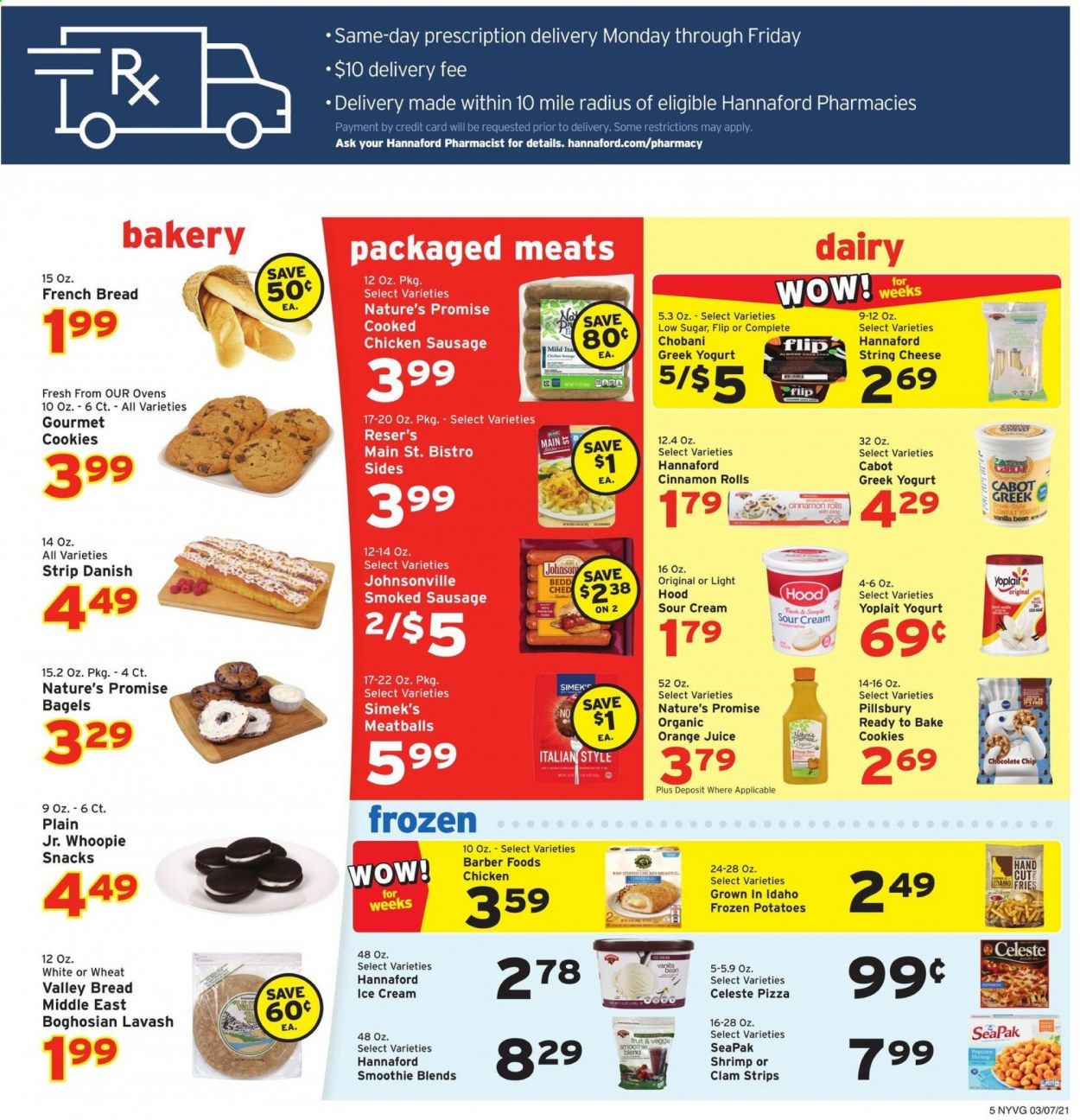 Hannaford (NY) Weekly Ad Flyer March 7 to March 13