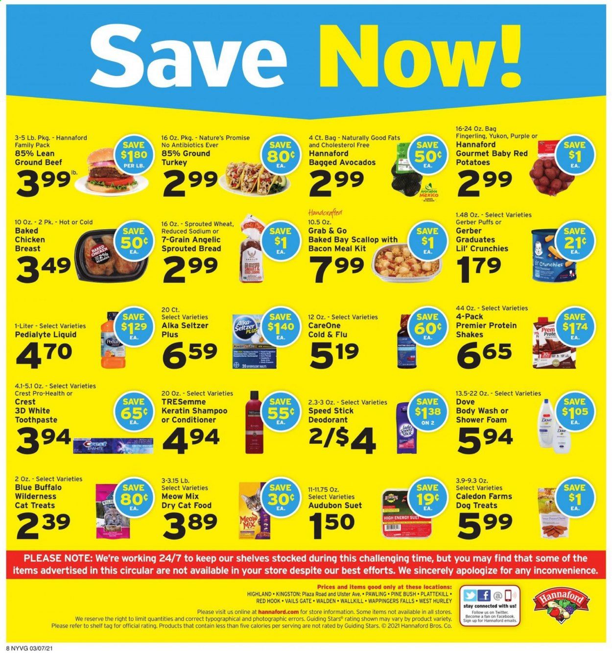 Hannaford (NY) Weekly Ad Flyer March 7 to March 13