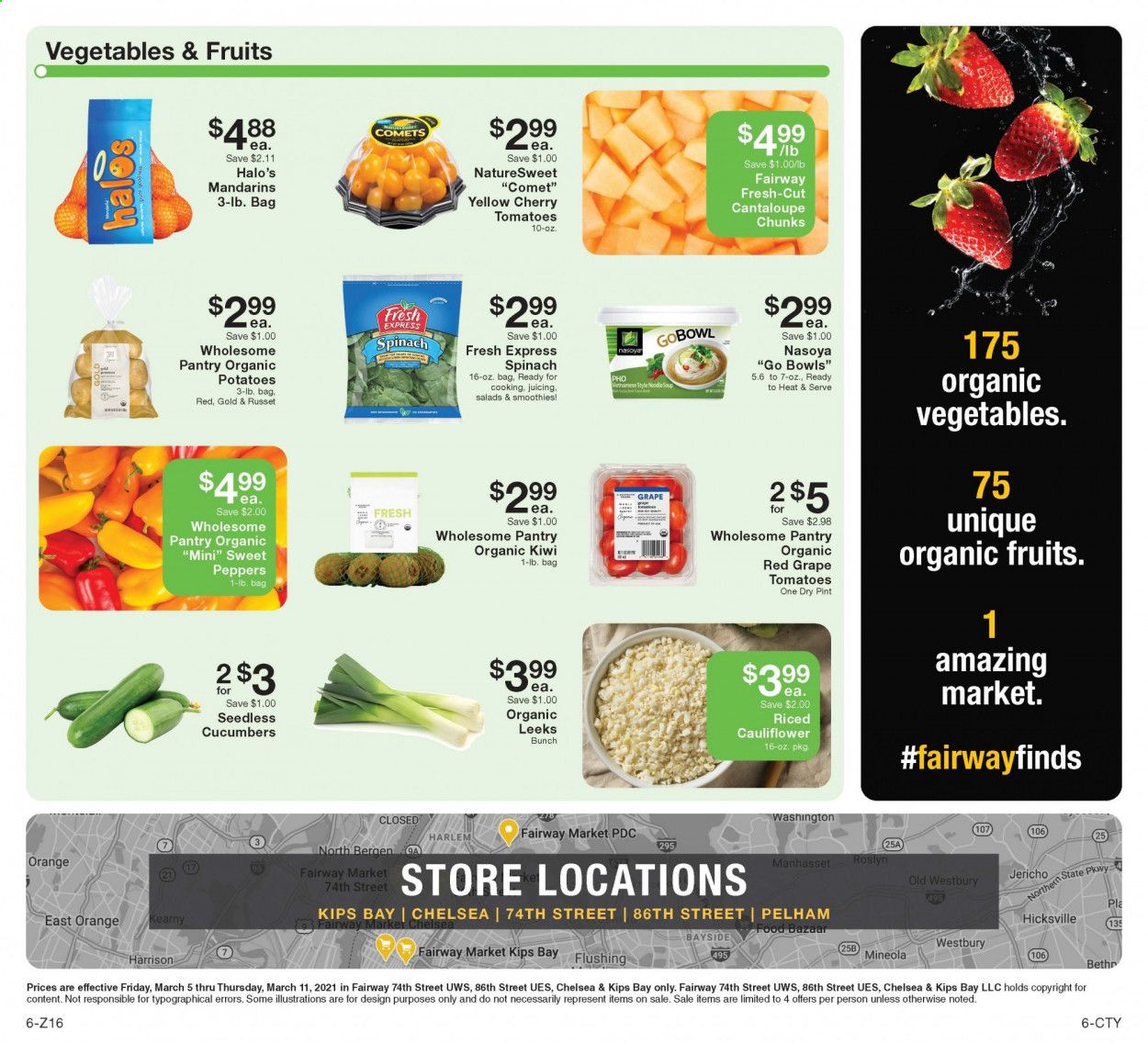 Fairway Market (CT, NJ, NY) Weekly Ad Flyer March 5 to March 11