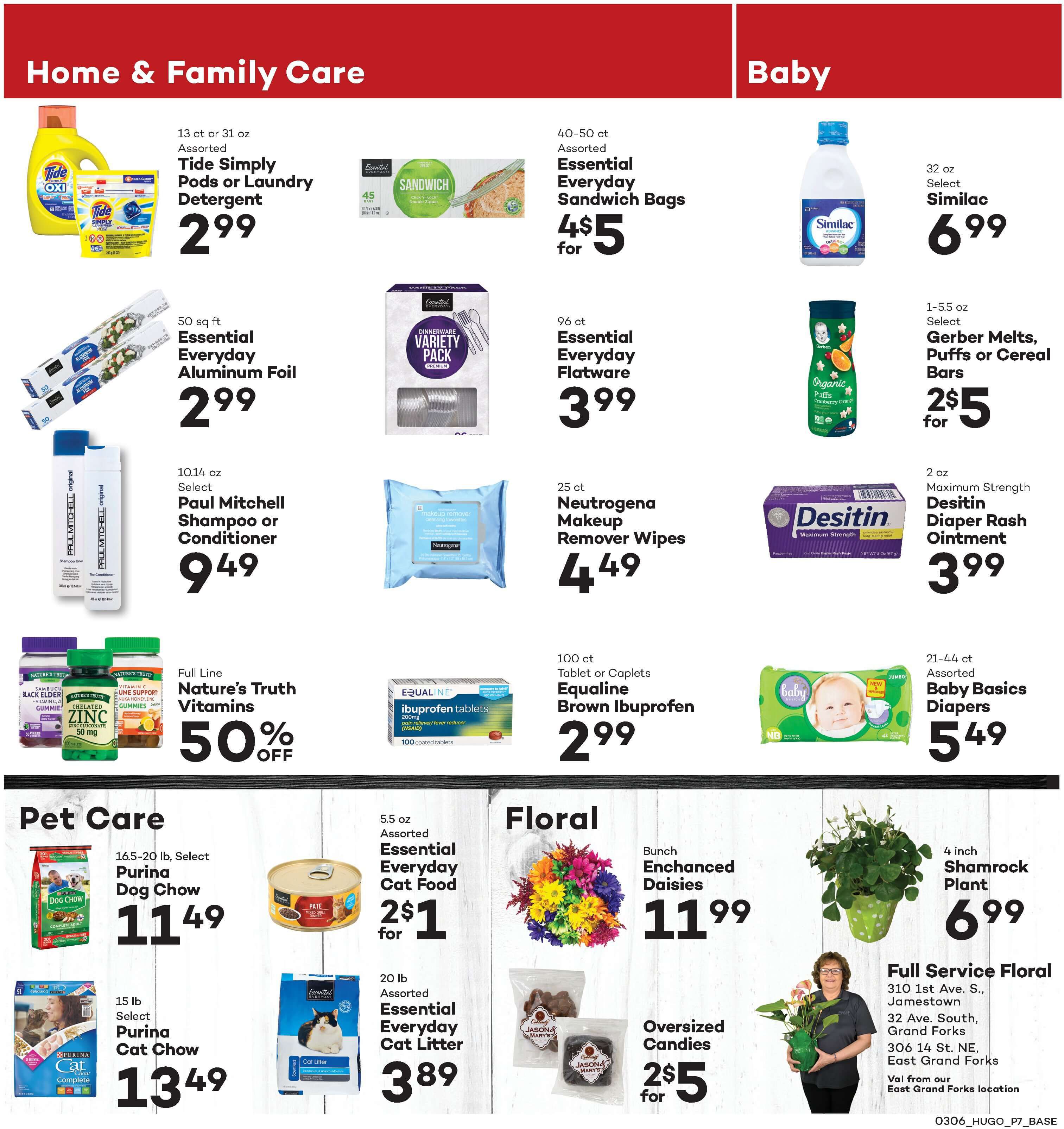 Hugo's Family Marketplace Weekly Ad Flyer March 6 to March 12, 2021