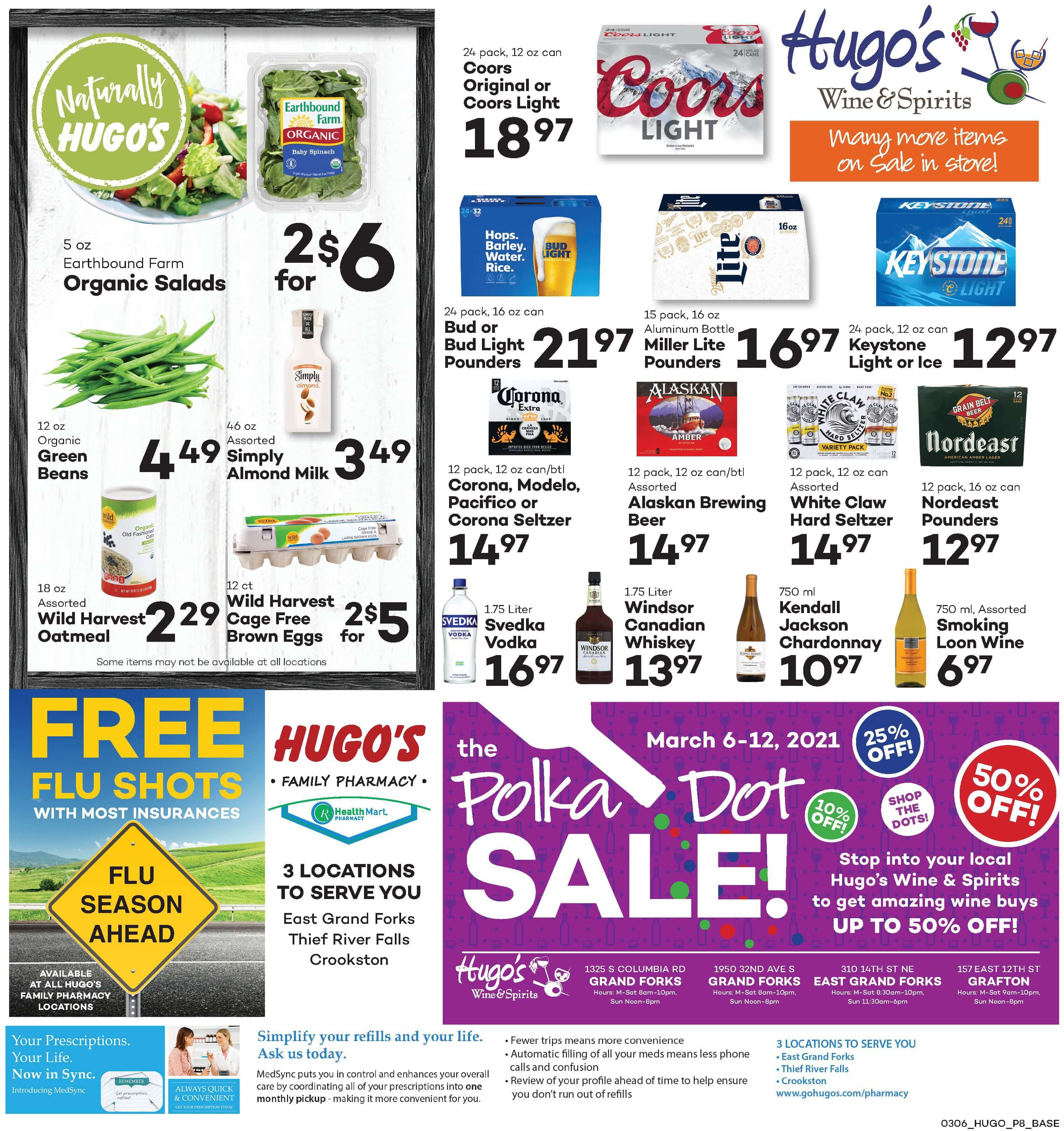 Hugo's Family Marketplace Weekly Ad Flyer March 6 to March 12, 2021