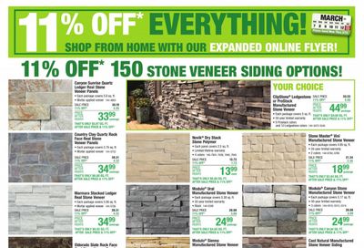 Menards Weekly Ad Flyer March 7 to March 13