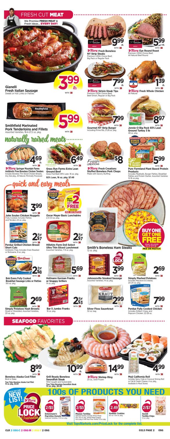 Tops Friendly Markets Weekly Ad Flyer March 7 to March 13, 2021