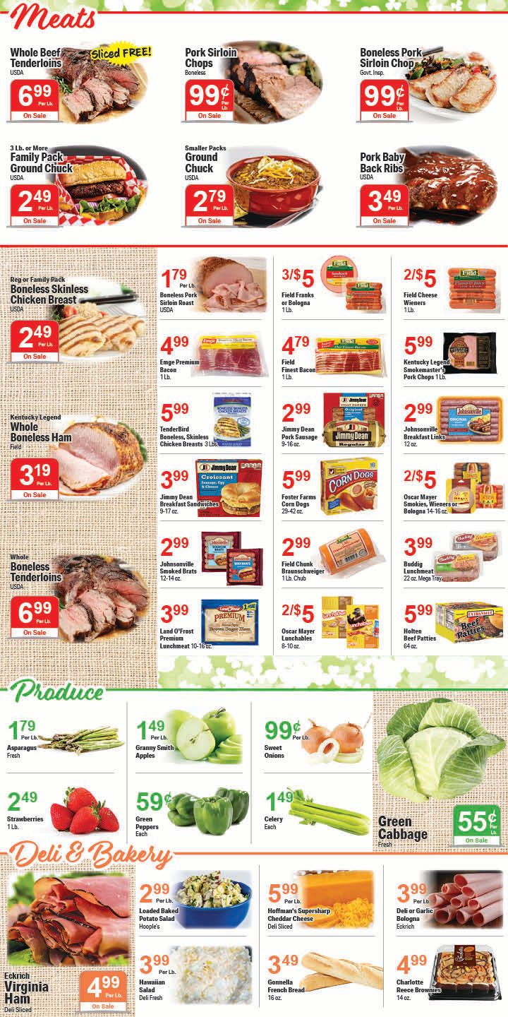 Wesselman's Saint Patrick's Day Special Weekly Ad Flyer March 7 to March 13, 2021