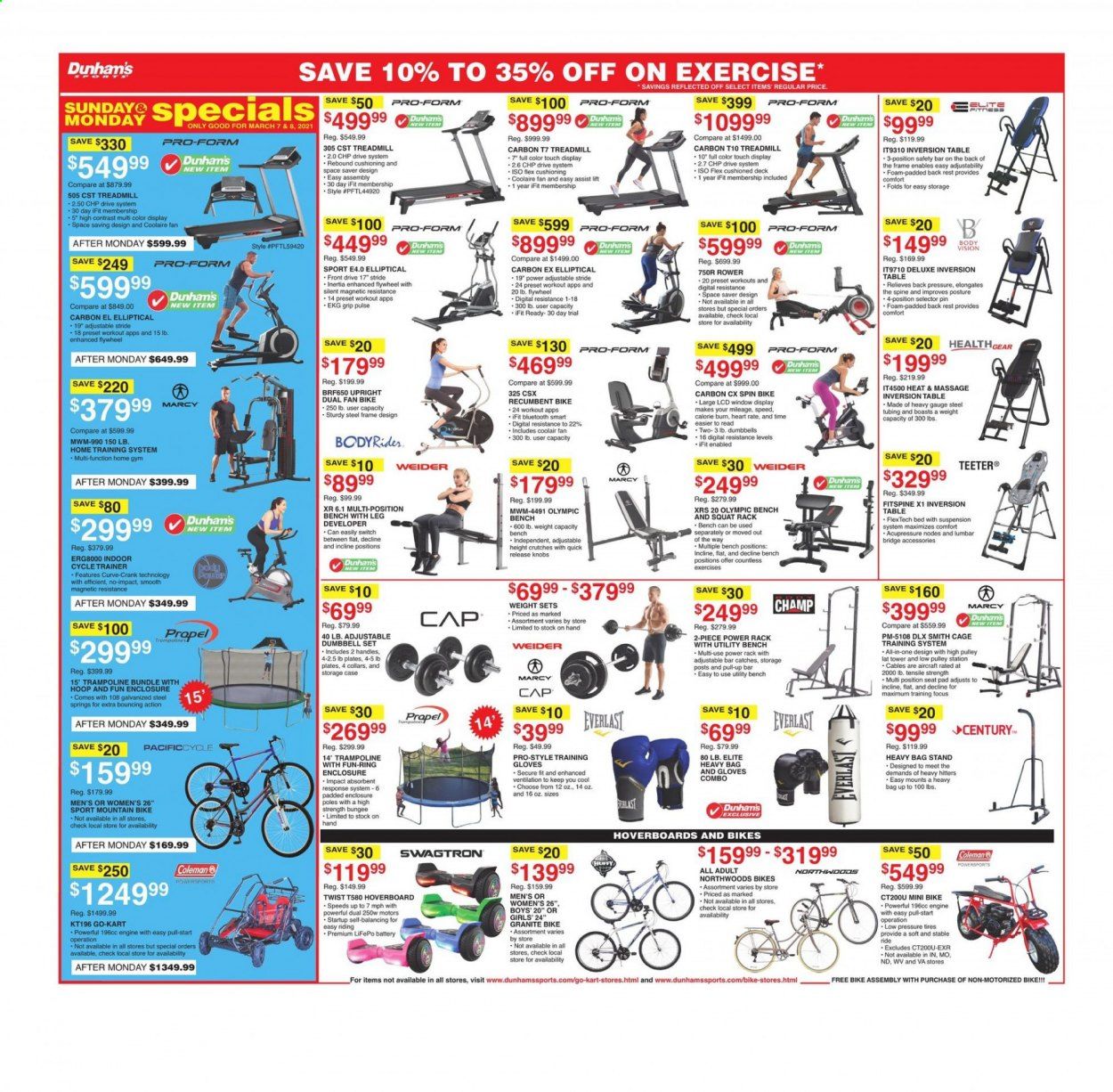 Dunham's Sports Weekly Ad Flyer March 6 to March 11