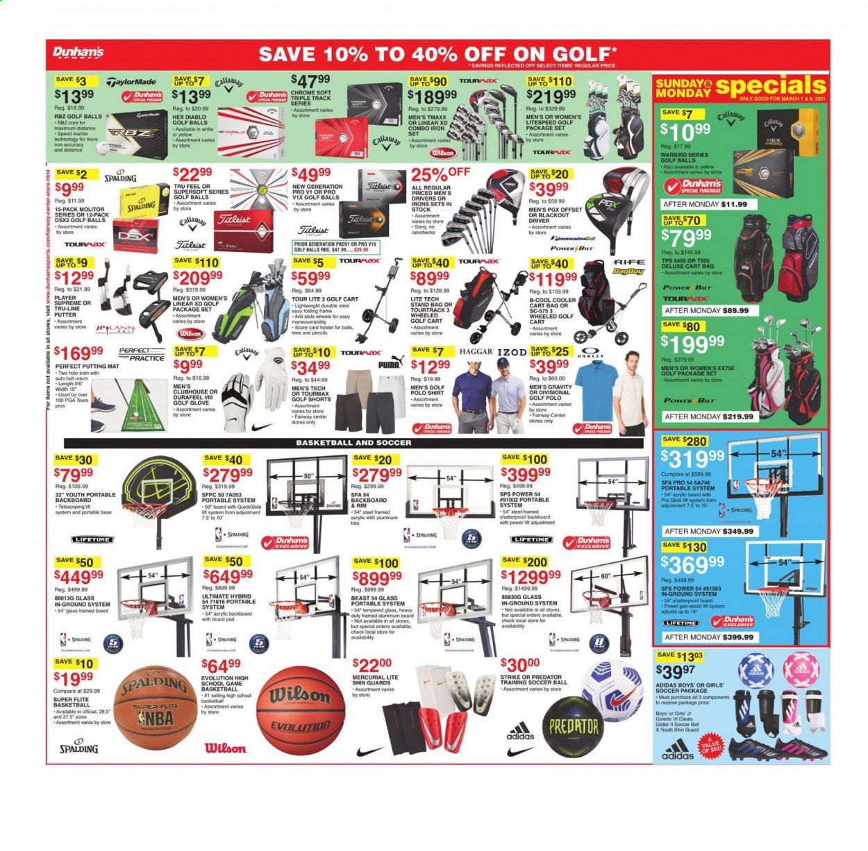 Dunham's Sports Weekly Ad Flyer March 6 to March 11