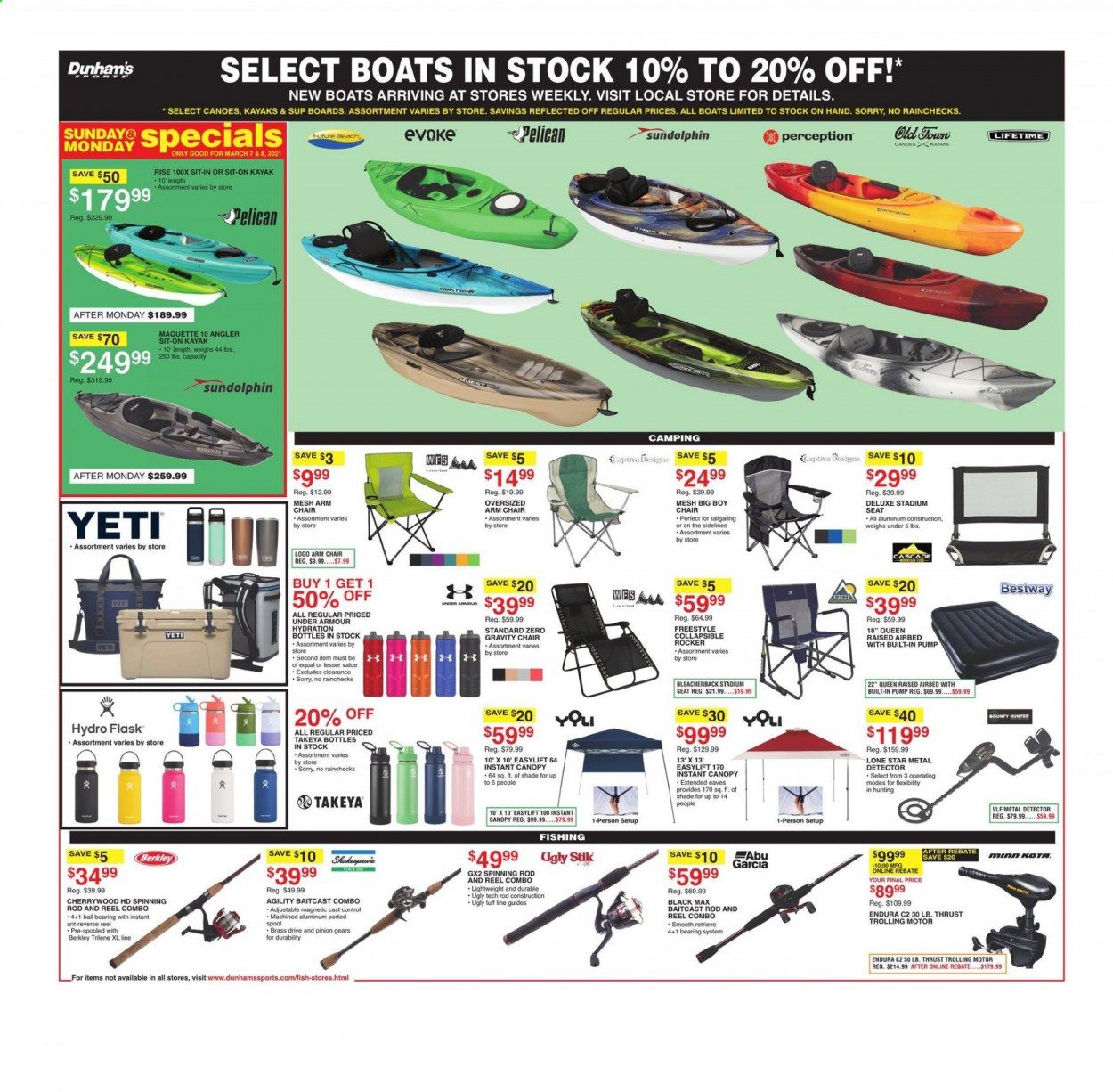 Dunham's Sports Weekly Ad Flyer March 6 to March 11