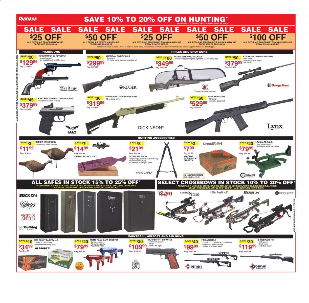 Dunham's Sports Weekly Ad Flyer March 6 to March 11