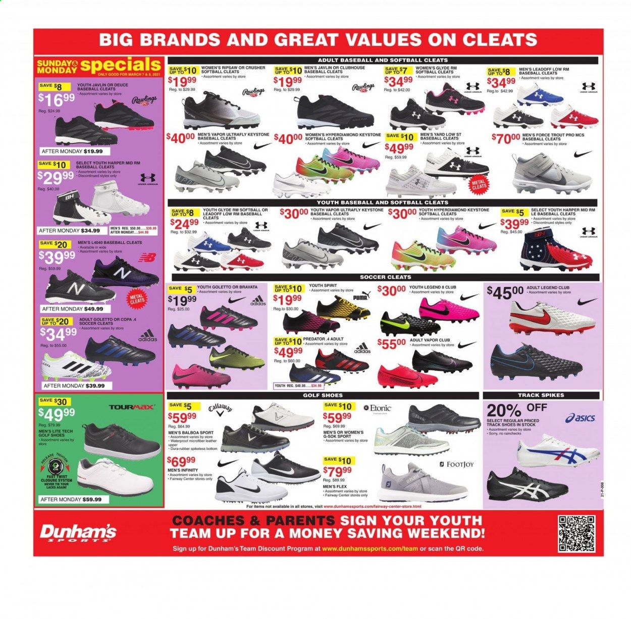 Dunham's Sports Weekly Ad Flyer March 6 to March 11
