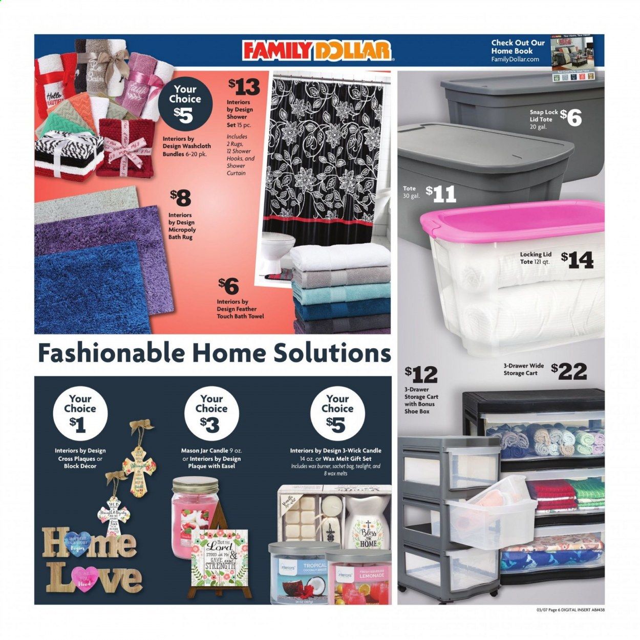 Family Dollar Weekly Ad Flyer March 7 to March 13