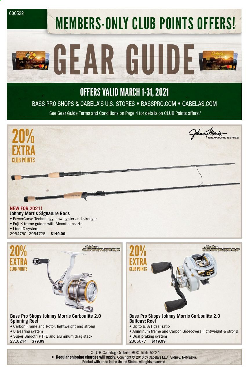 Bass Pro Shops Weekly Ad Flyer March 1 to March 31
