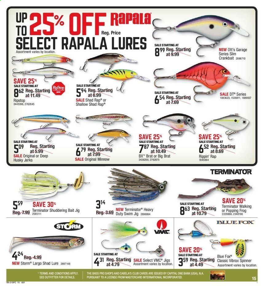 Cabela's Weekly Ad Flyer March 11 to March 31