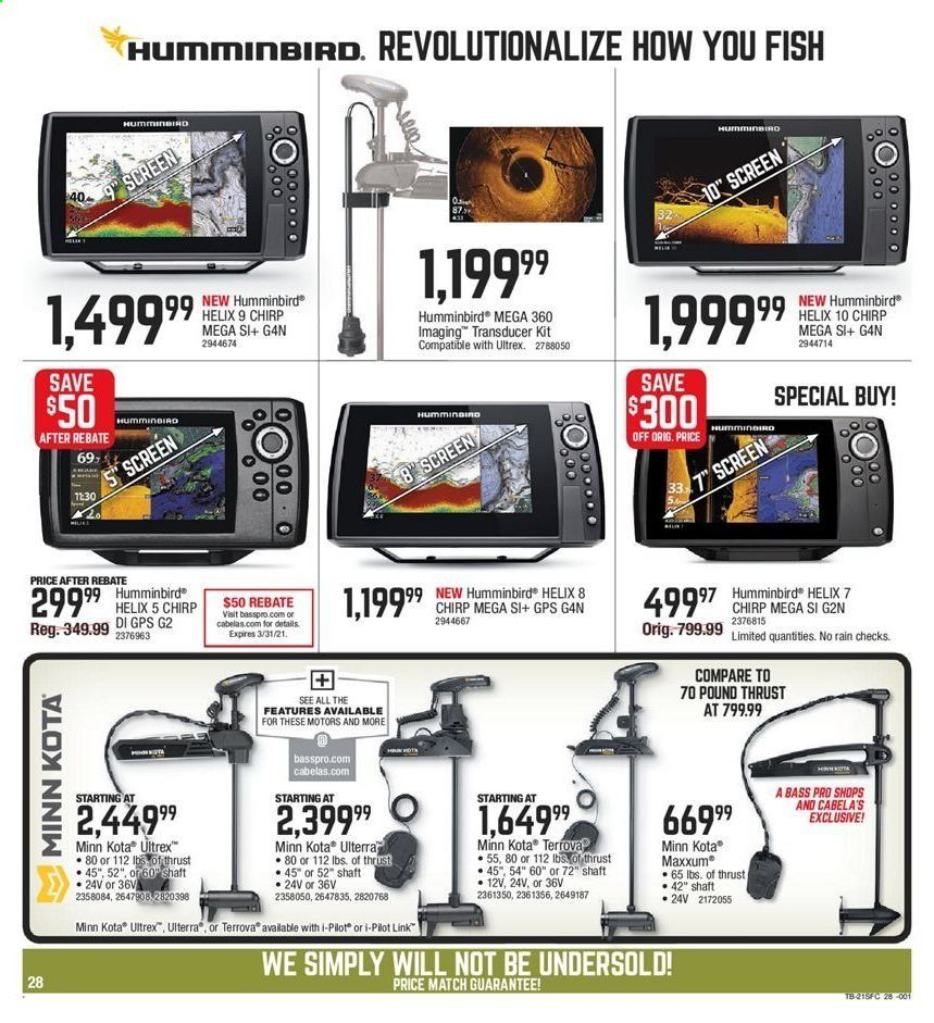 Cabela's Weekly Ad Flyer March 11 to March 31