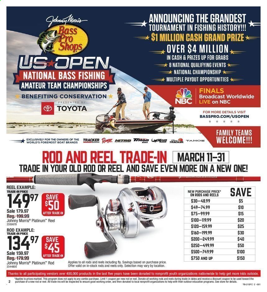 Bass Pro Shops Weekly Ad Flyer March 11 to March 31