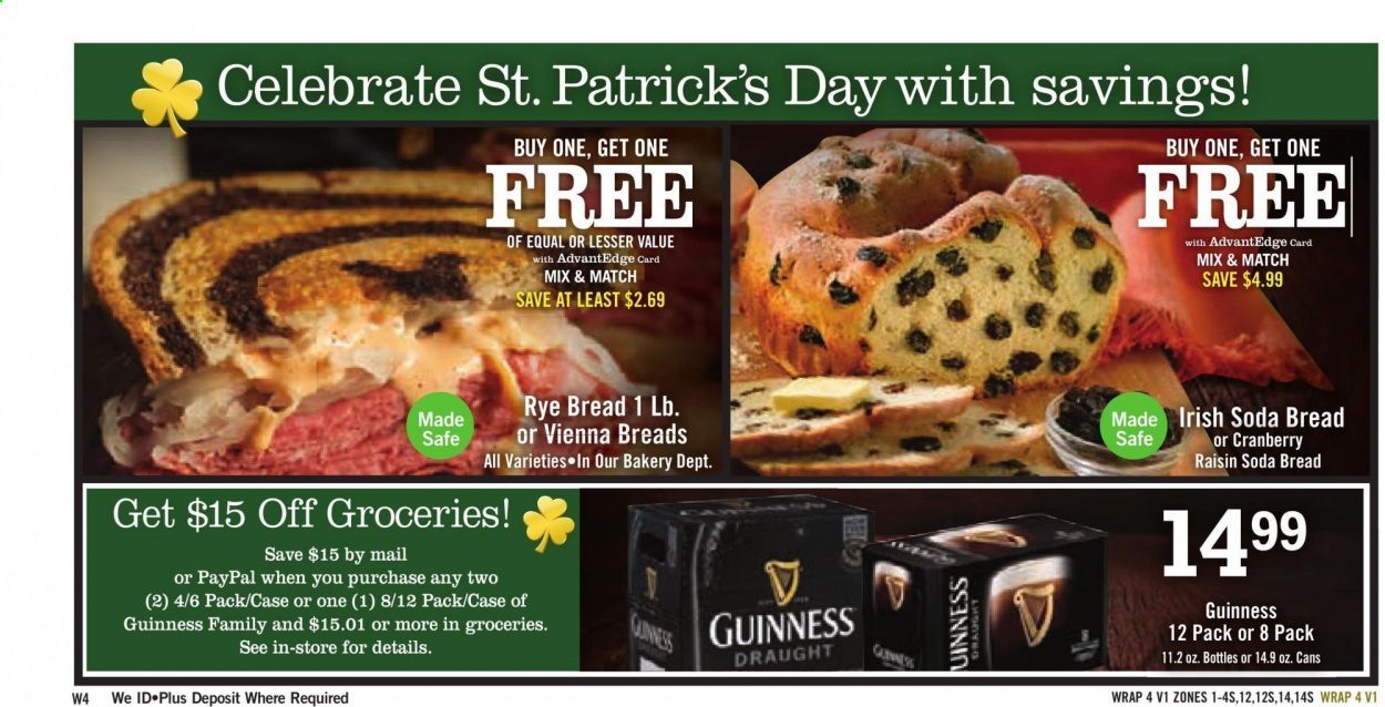 Price Chopper (CT, MA, NH, NY, PA, VT) Weekly Ad Flyer March 7 to March 13