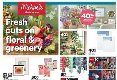 Michaels Weekly Ad Flyer March 7 to March 13