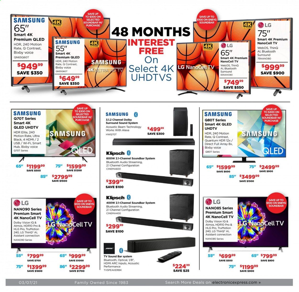 Electronic Express Weekly Ad Flyer March 7 to March 13