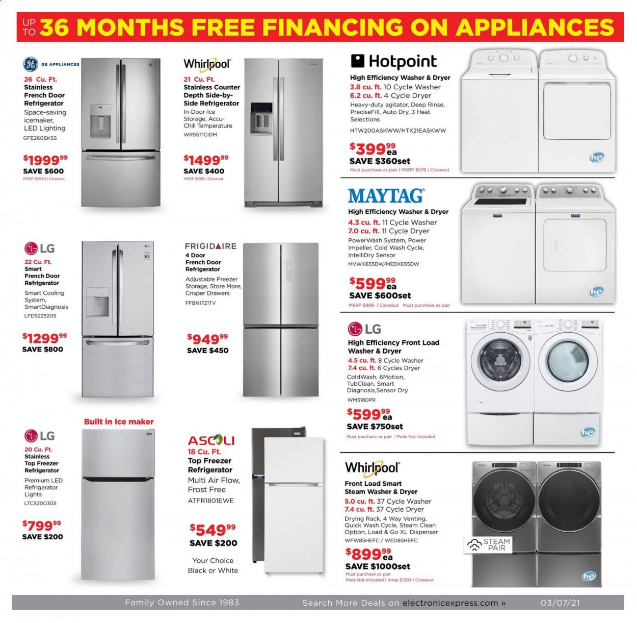Electronic Express Weekly Ad Flyer March 7 to March 13