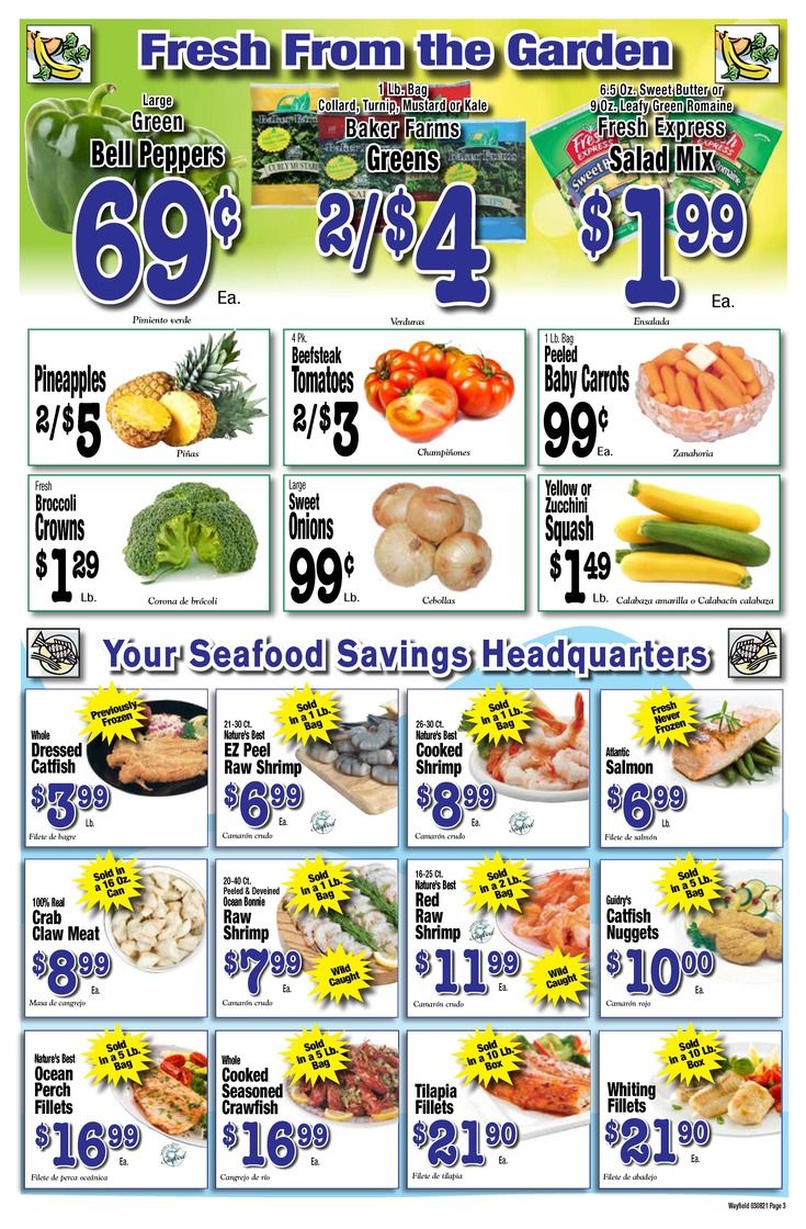 Wayfield Foods Weekly Ad Flyer March 8 to March 14, 2021