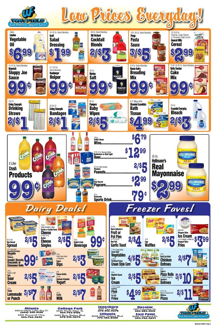 Wayfield Foods Weekly Ad Flyer March 8 to March 14, 2021