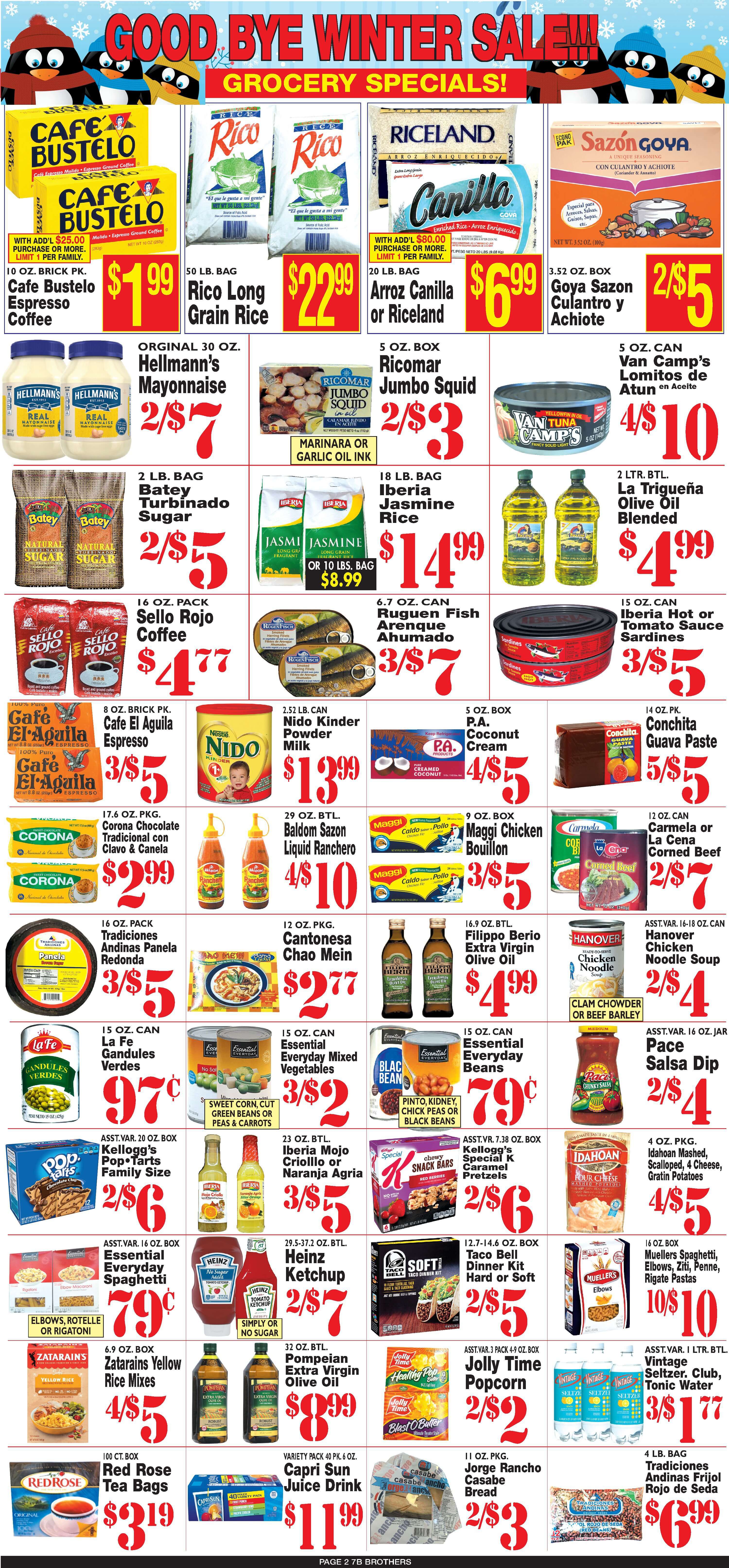 7 Brothers Supermarket Weekly Ad Flyer March 1 to March 14, 2021