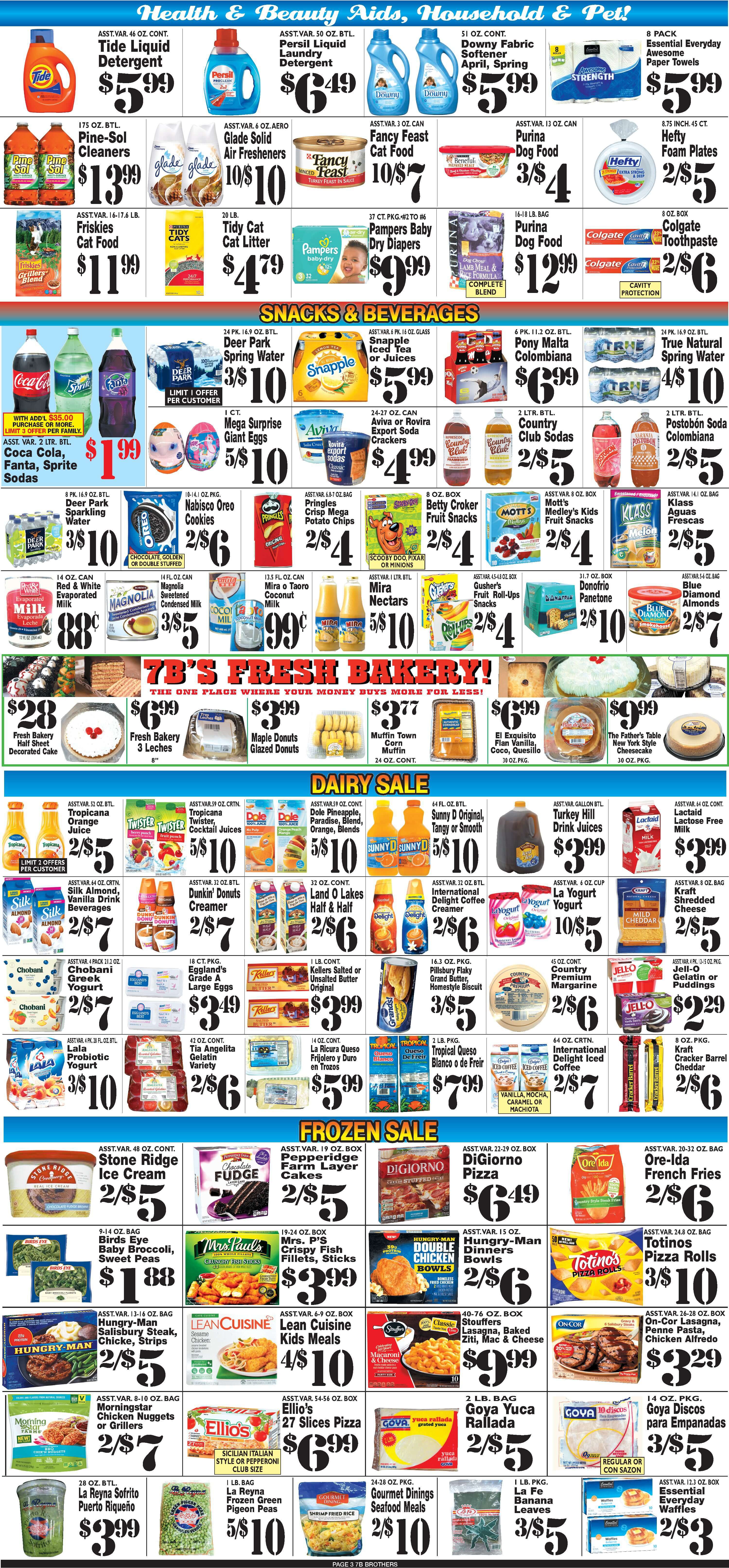 7 Brothers Supermarket Weekly Ad Flyer March 1 to March 14, 2021