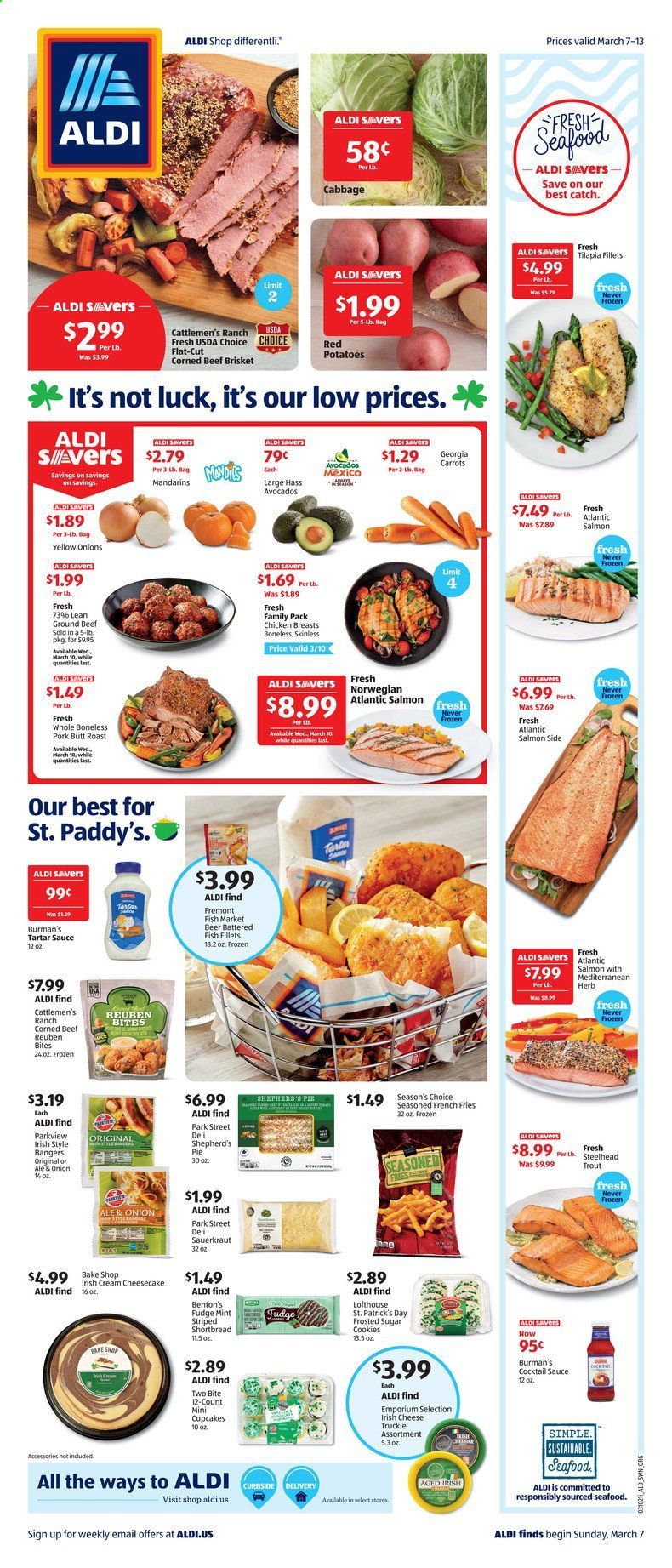 ALDI (CT, MA, MI, NH, NY, RI, VT) Weekly Ad Flyer March 7 to March 13