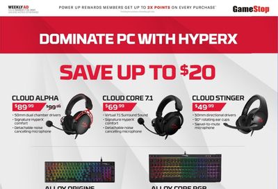 GameStop Weekly Ad Flyer March 7 to March 13