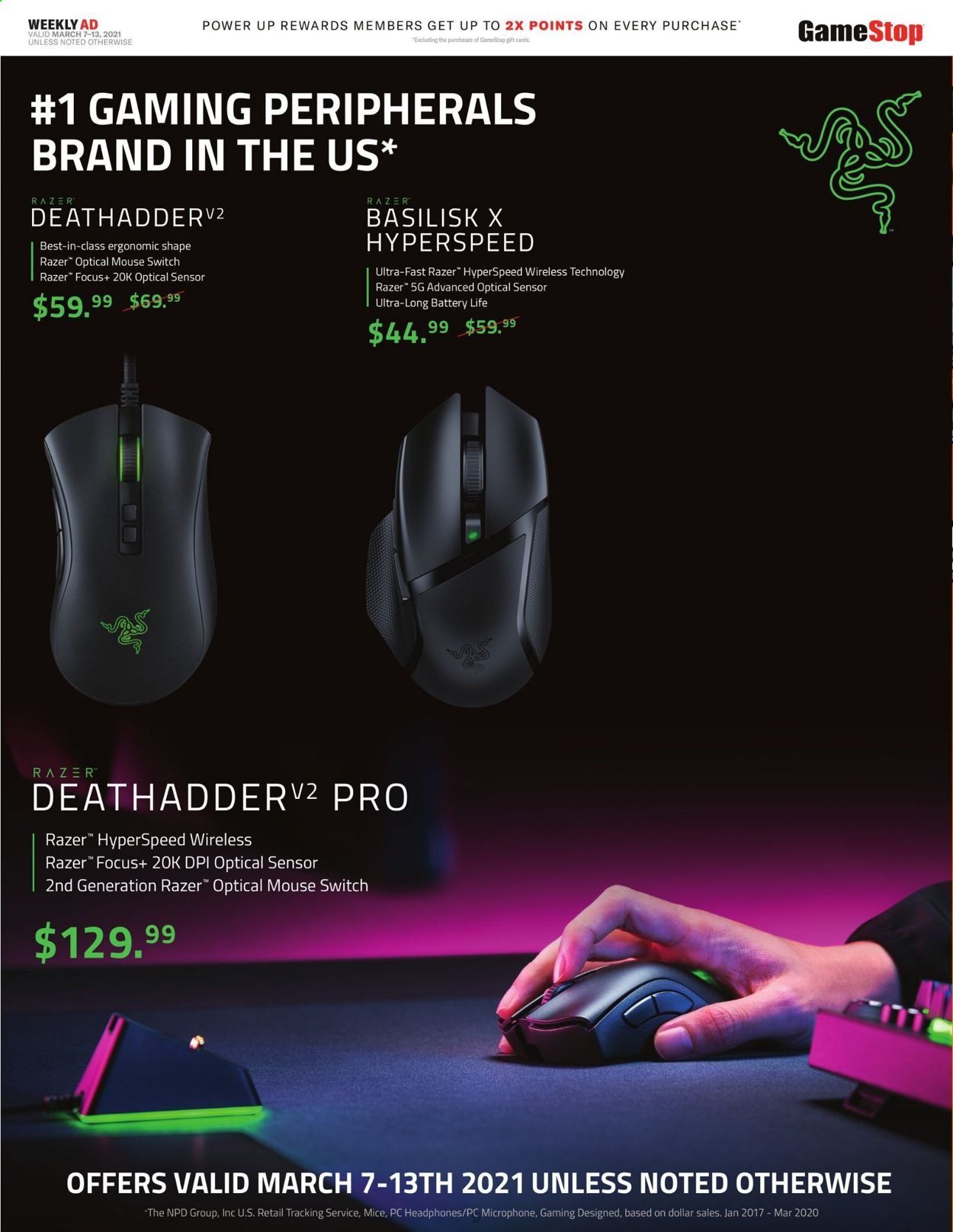 GameStop Weekly Ad Flyer March 7 to March 13