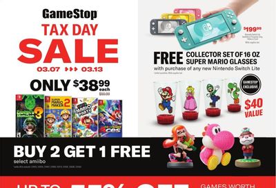 GameStop Weekly Ad Flyer March 7 to March 13