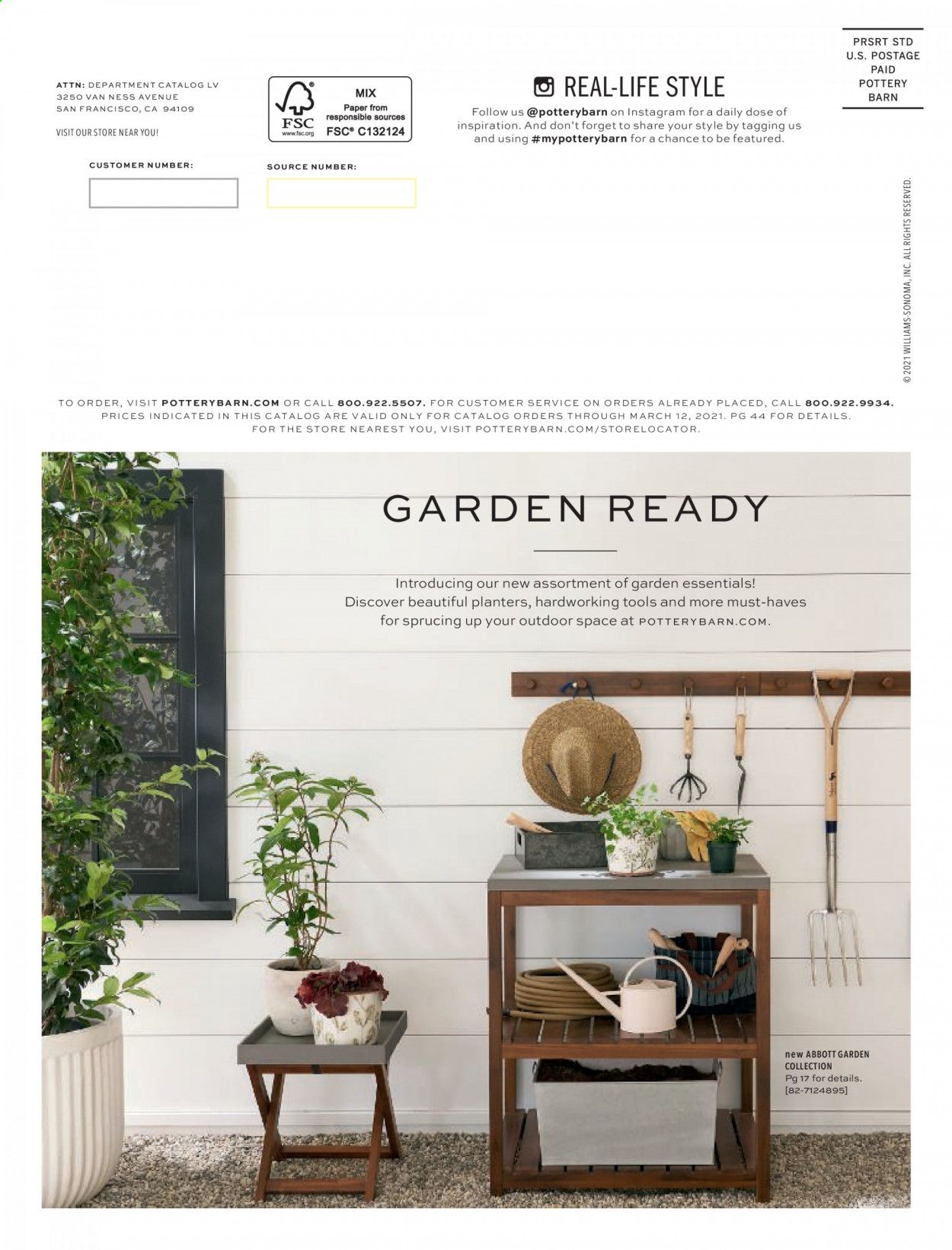 Pottery Barn Weekly Ad Flyer March 8 to March 15
