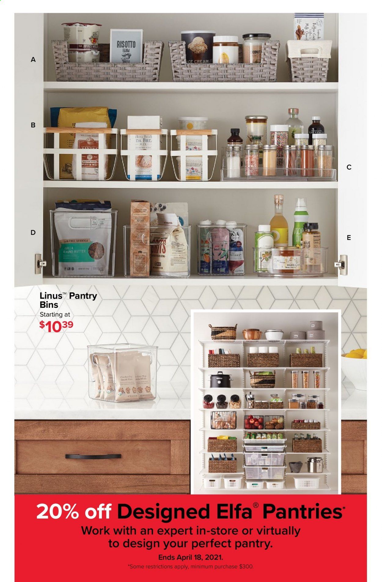 The Container Store Weekly Ad Flyer March 8 to April 18