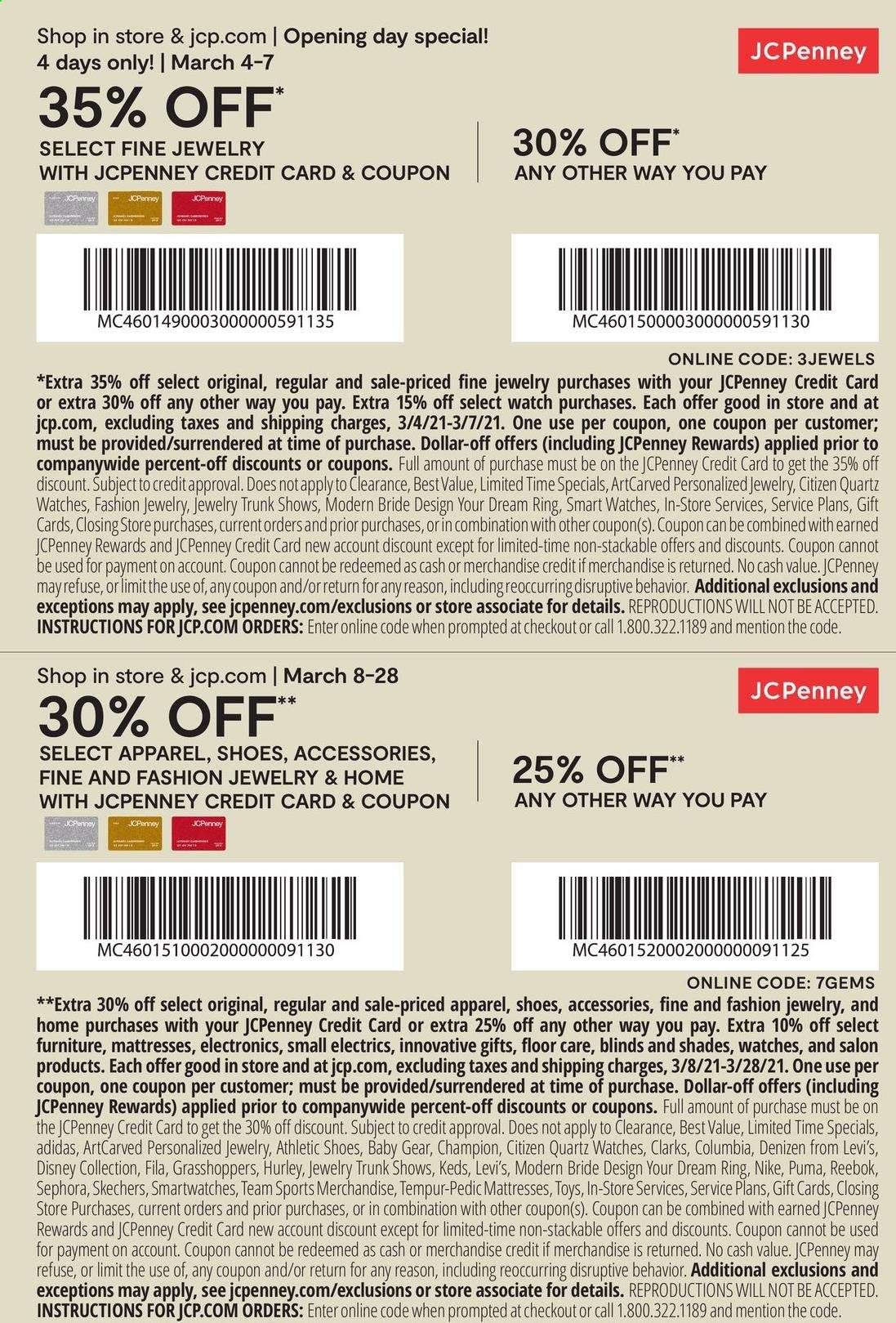JCPenney Weekly Ad Flyer March 4 to March 28