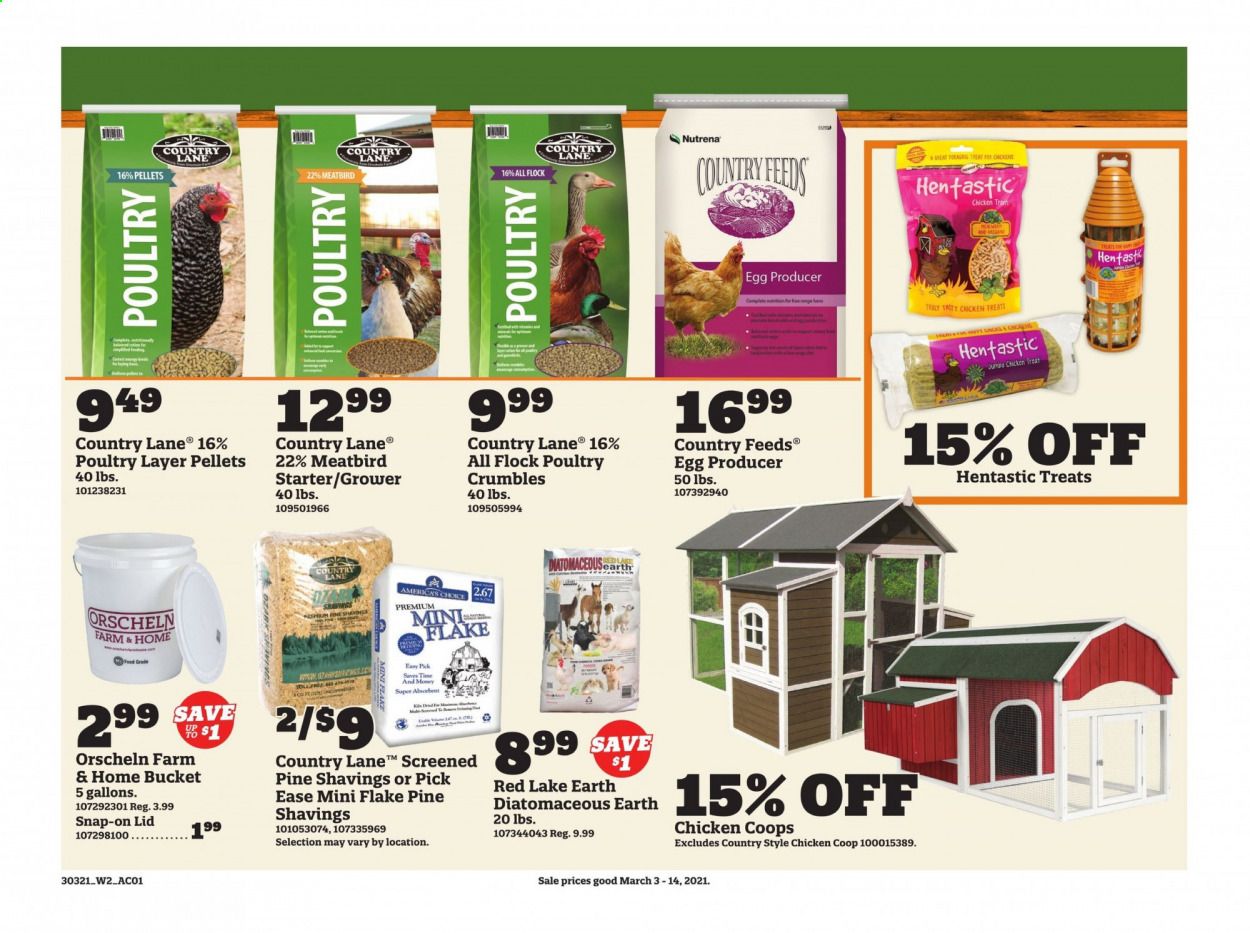 Orscheln Farm and Home Weekly Ad Flyer March 3 to March 14