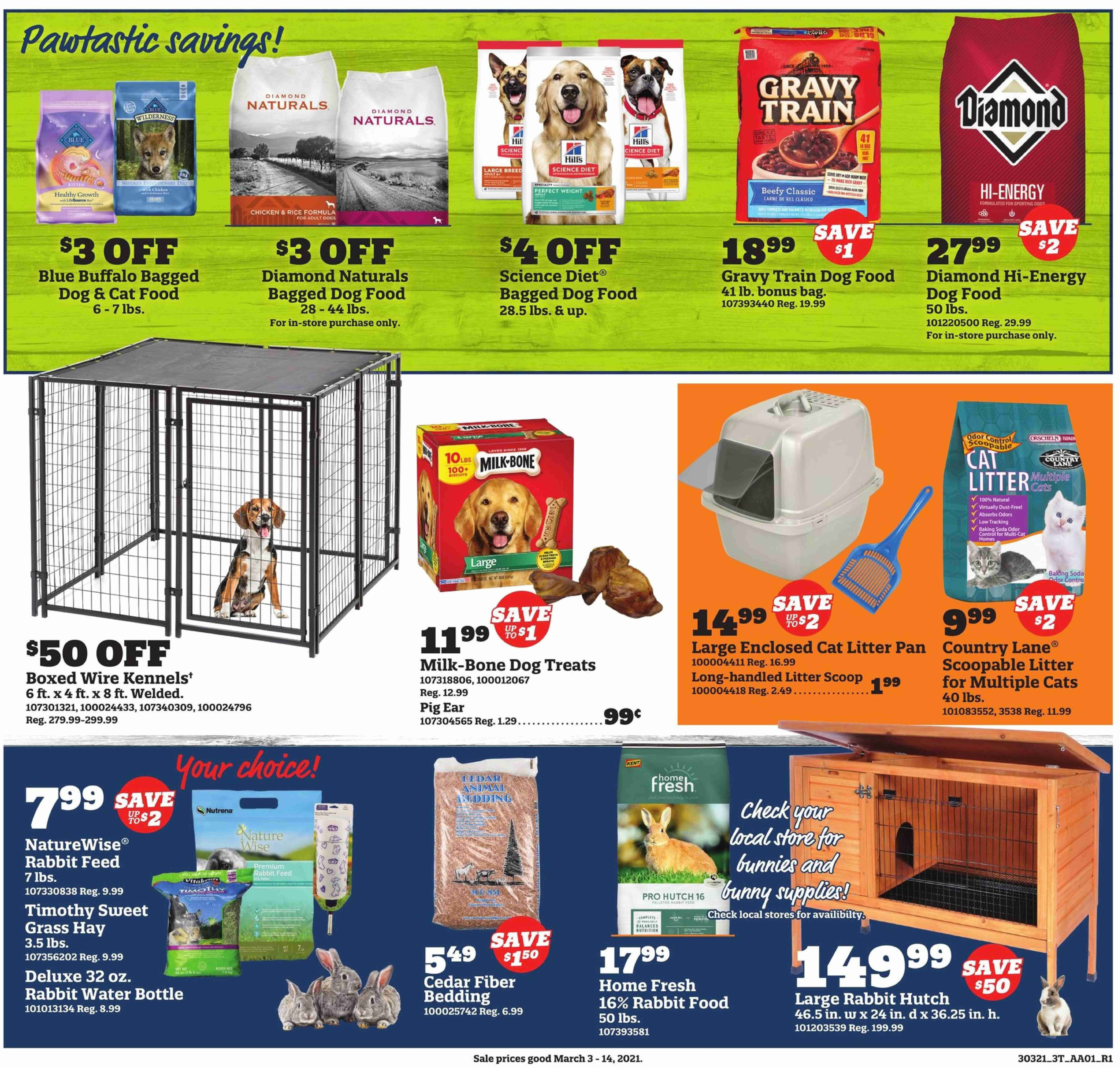 Orscheln Farm and Home Weekly Ad Flyer March 3 to March 14