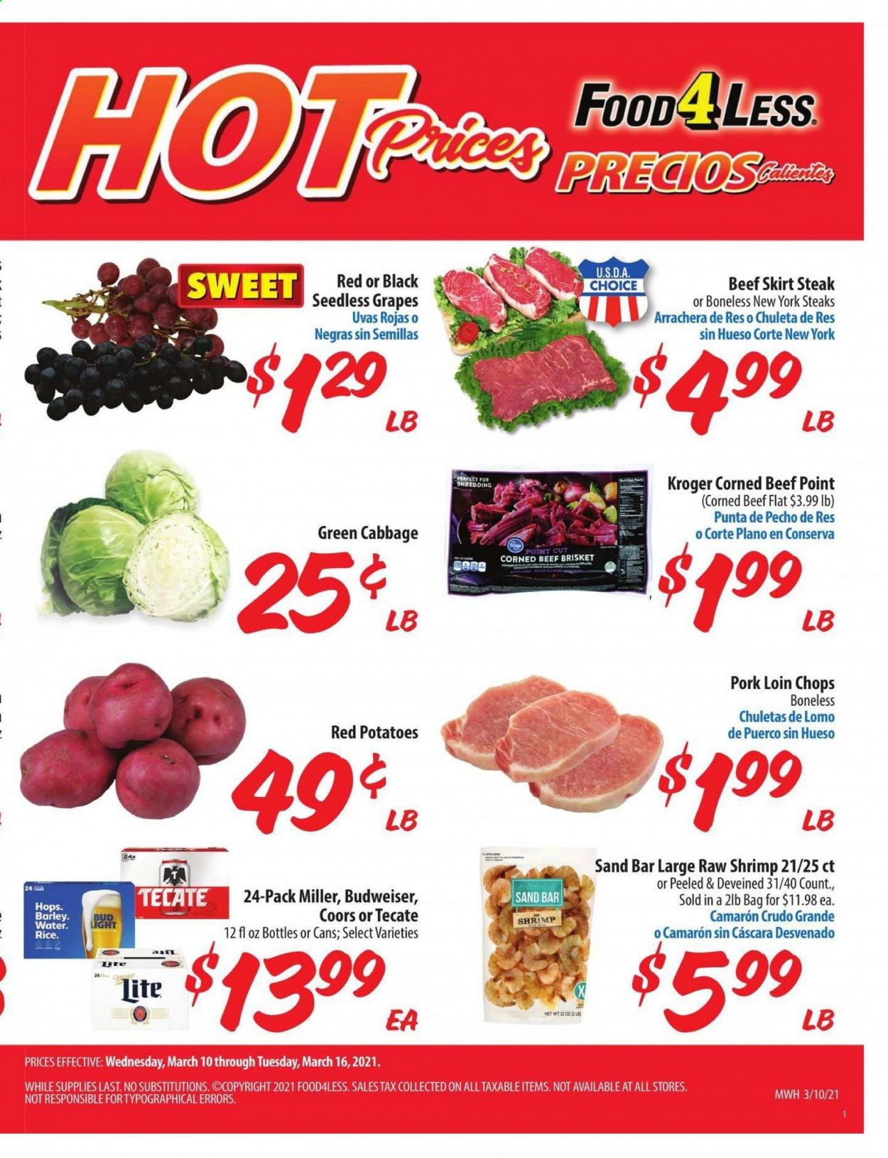 Food 4 Less (IL) Weekly Ad Flyer March 10 to March 16