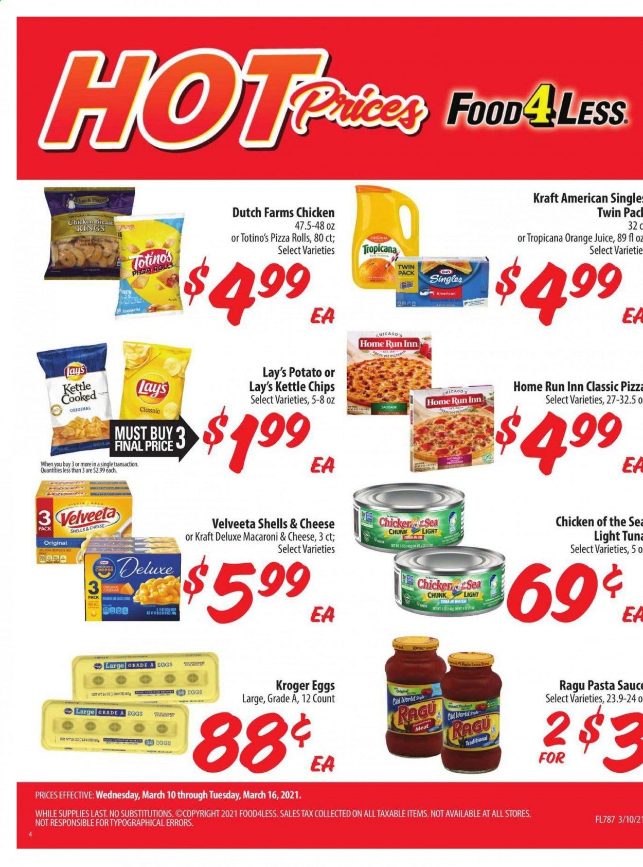 Food 4 Less (IN) Weekly Ad Flyer March 10 to March 16