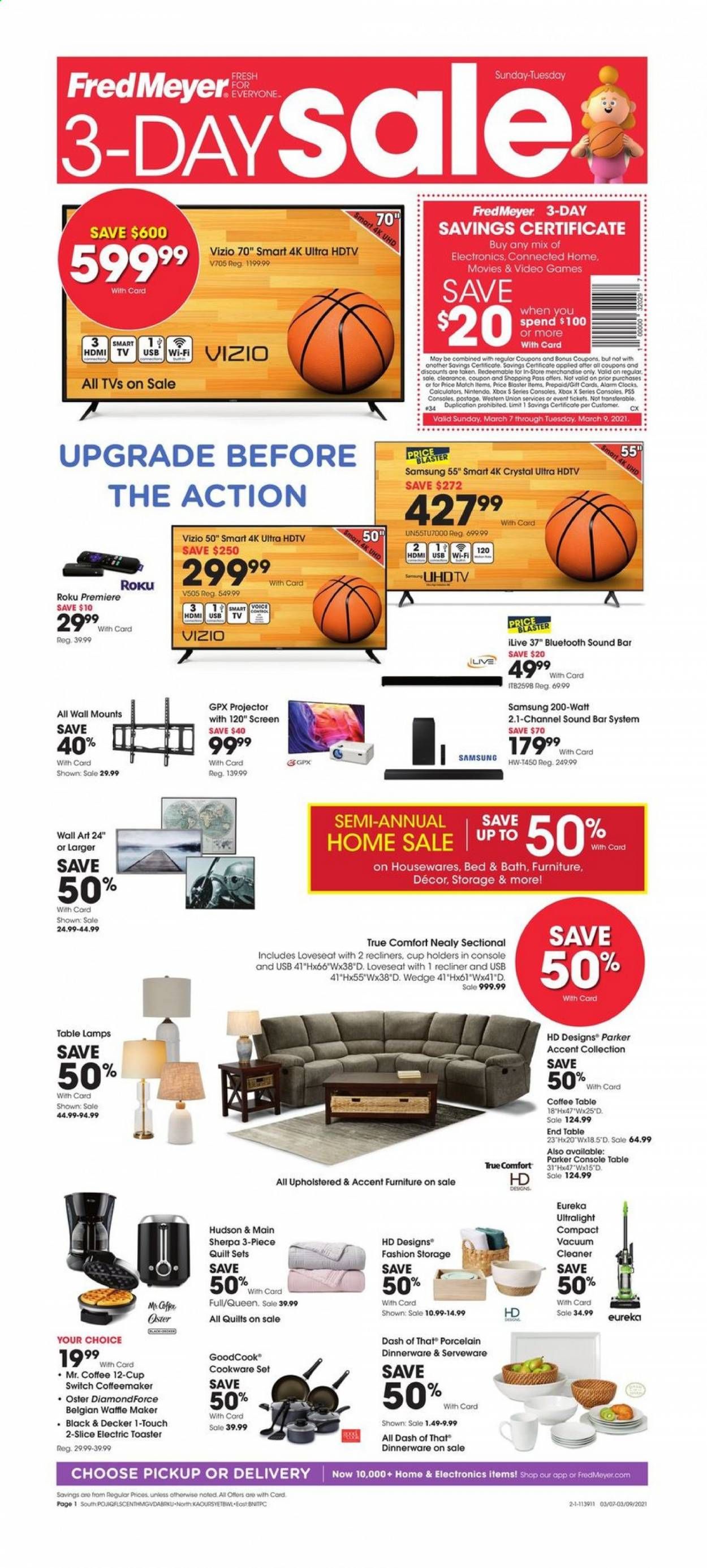 Fred Meyer (DC, DE, NJ, NY, PA, VA) Weekly Ad Flyer March 7 to March 9