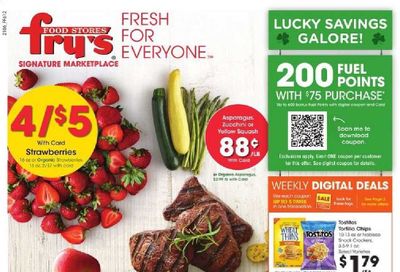 Fry’s (AZ) Weekly Ad Flyer March 10 to March 16