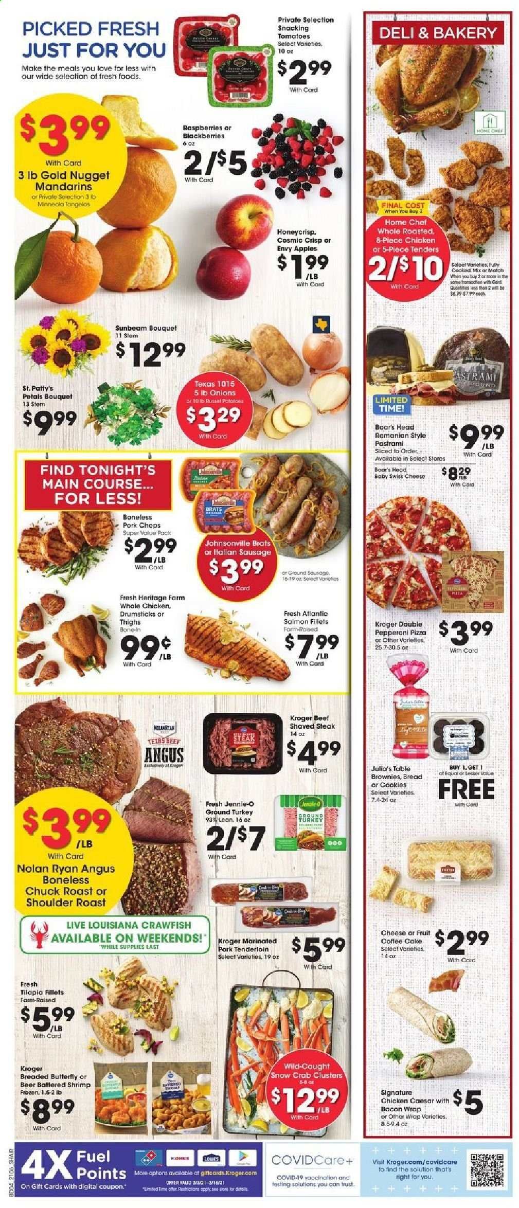 Kroger Weekly Ad Flyer March 10 to March 16