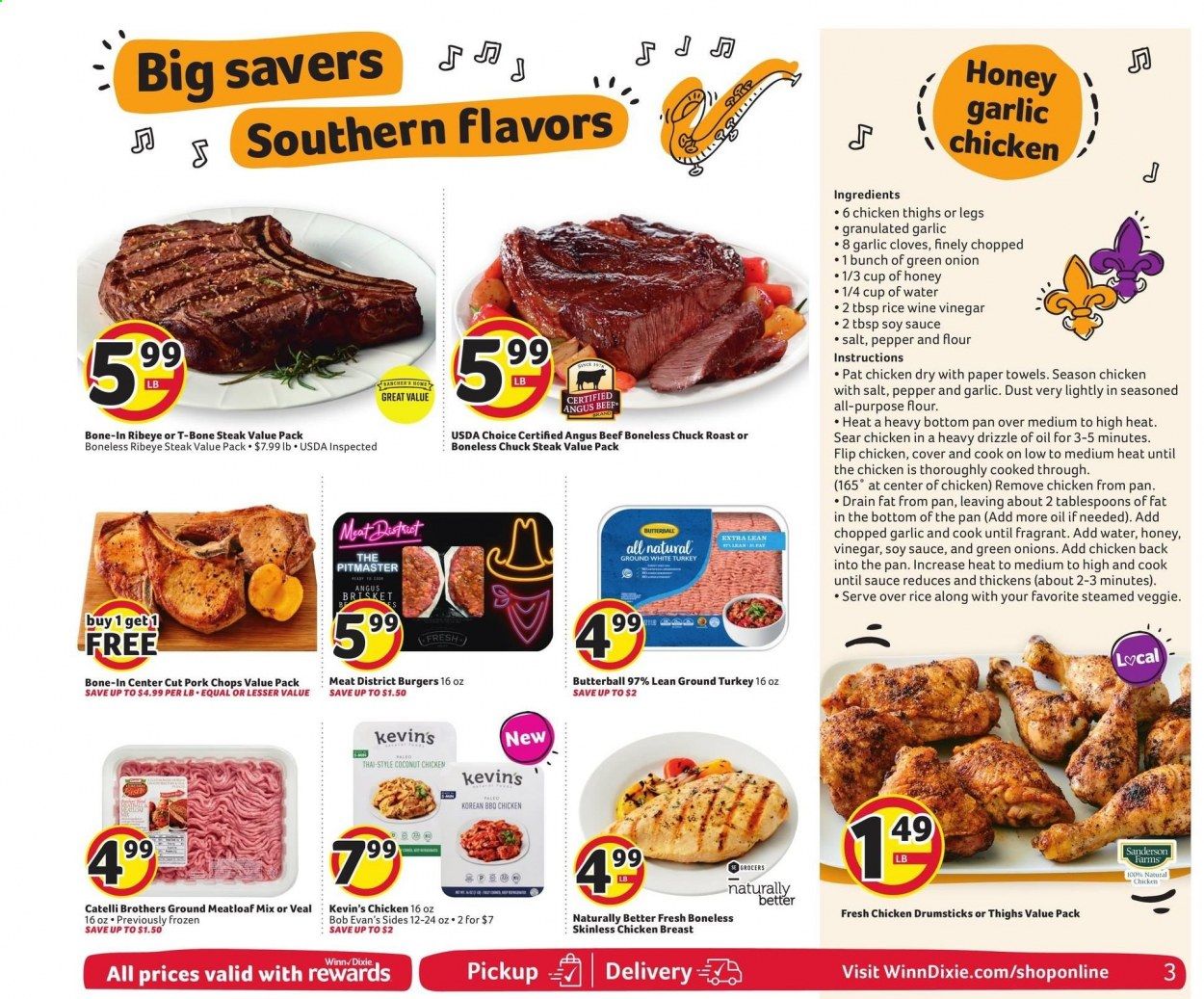 Winn Dixie (AL, FL, GA, LA, MS) Weekly Ad Flyer March 10 to March 16