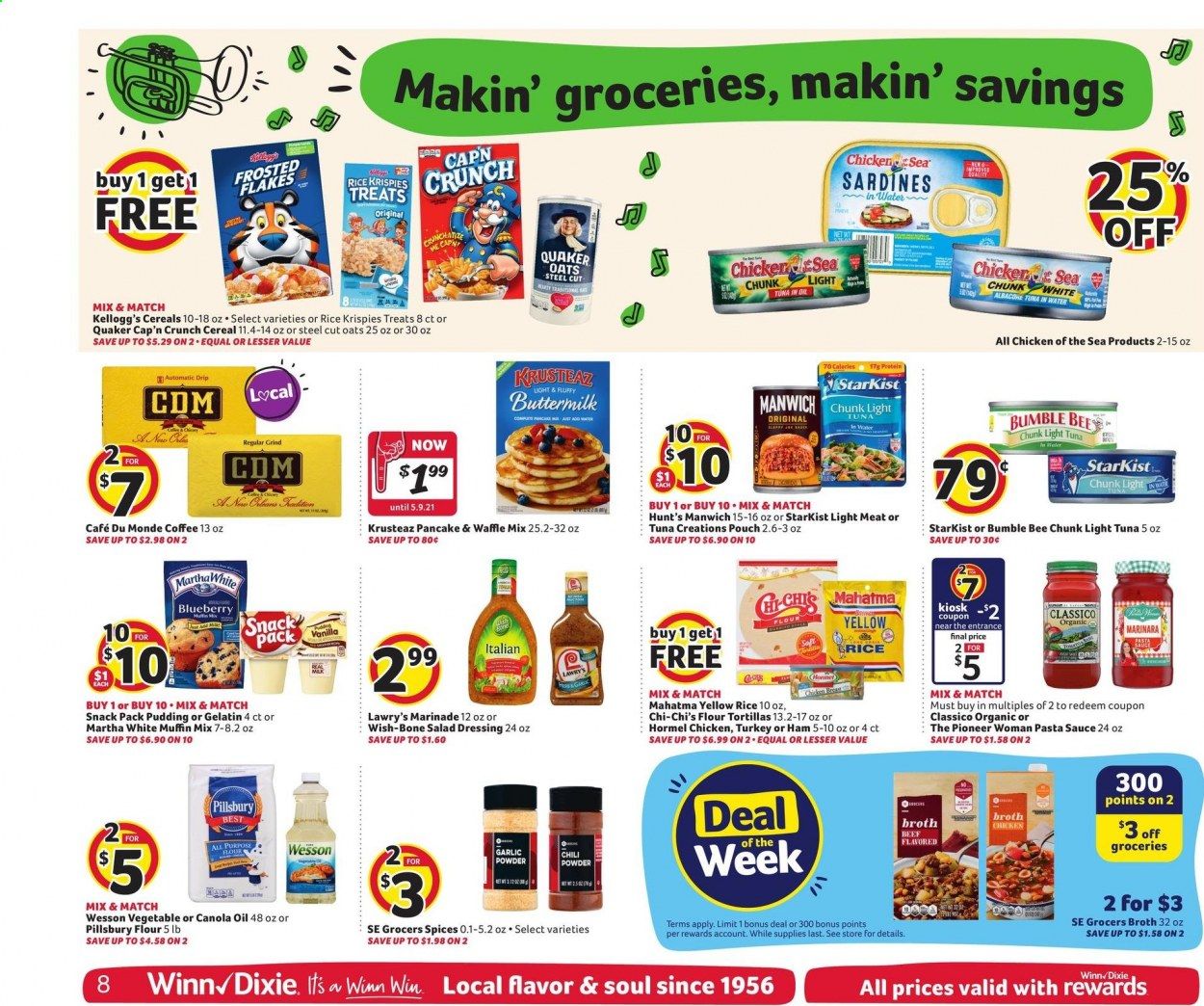 Winn Dixie (AL, FL, GA, LA, MS) Weekly Ad Flyer March 10 to March 16