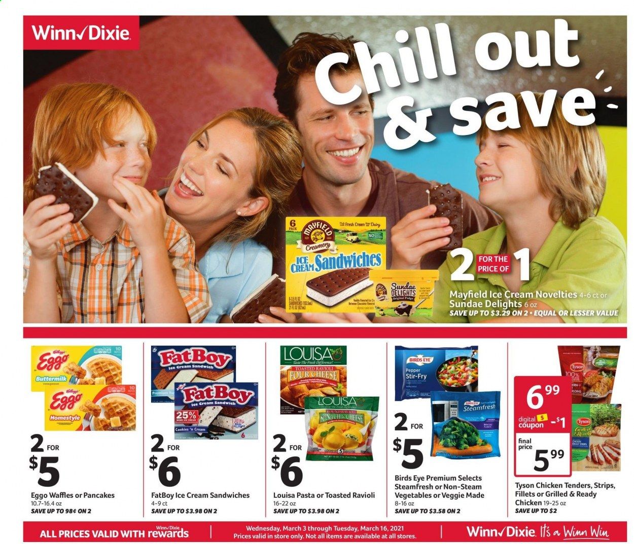 Winn Dixie (AL, FL, GA, LA, MS) Weekly Ad Flyer March 3 to March 16
