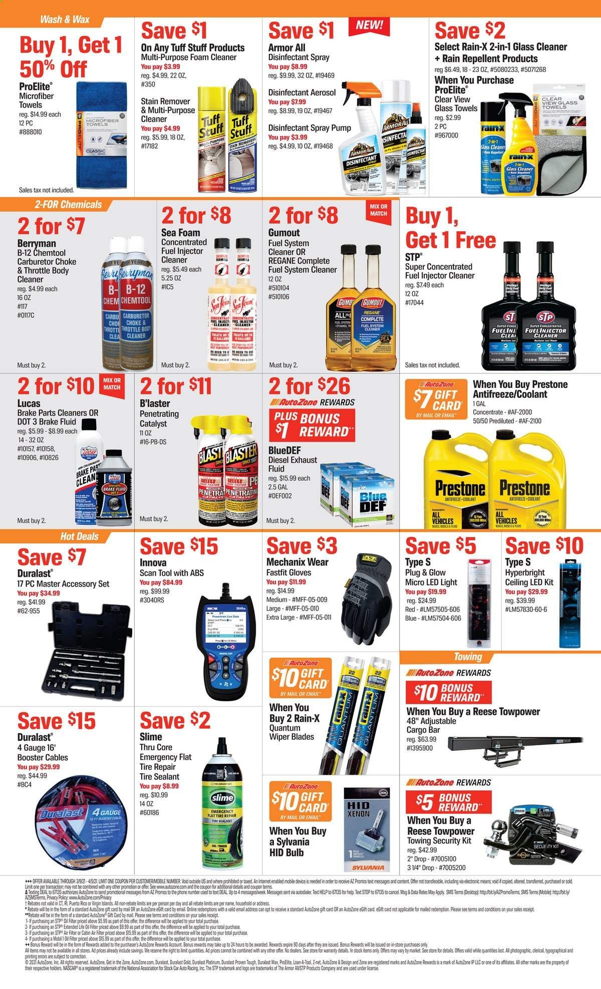Autozone Weekly Ad Flyer March 9 to April 5