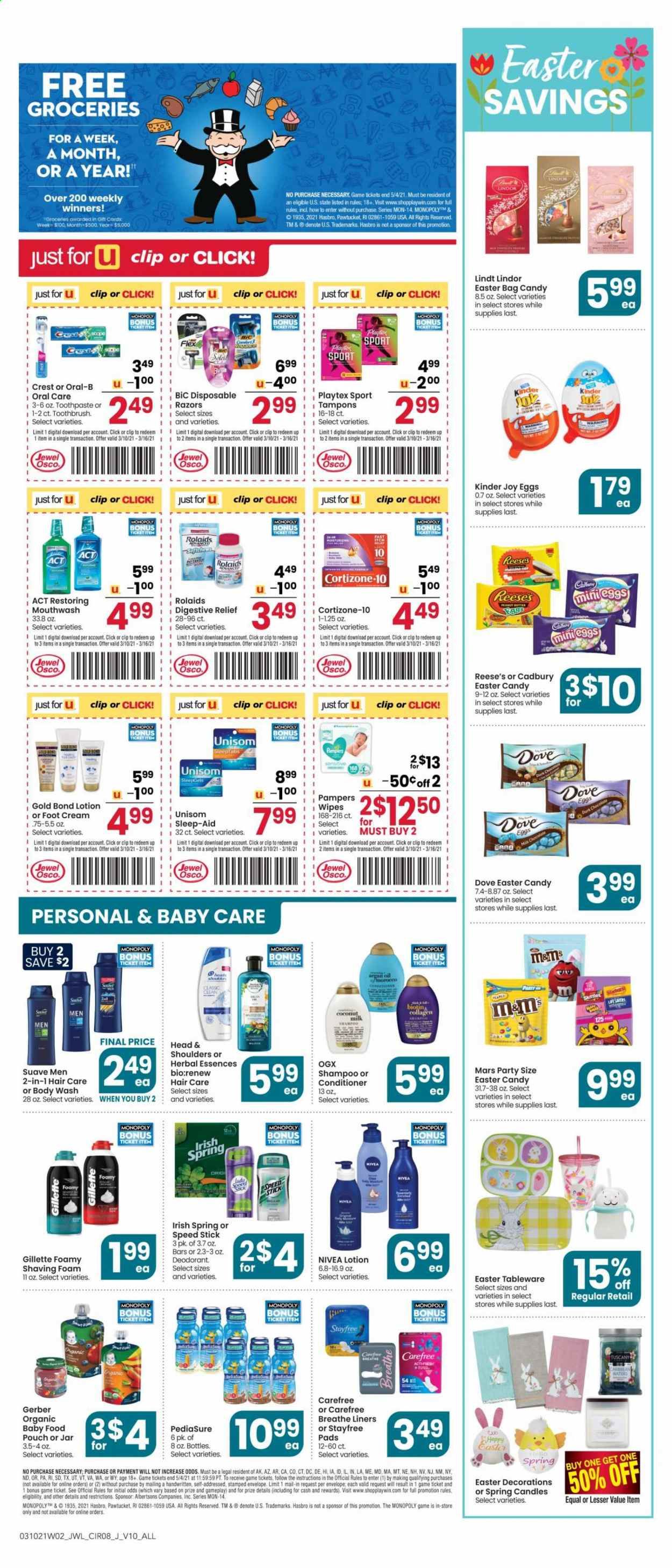 Jewel Osco (IN) Weekly Ad Flyer March 10 to March 16