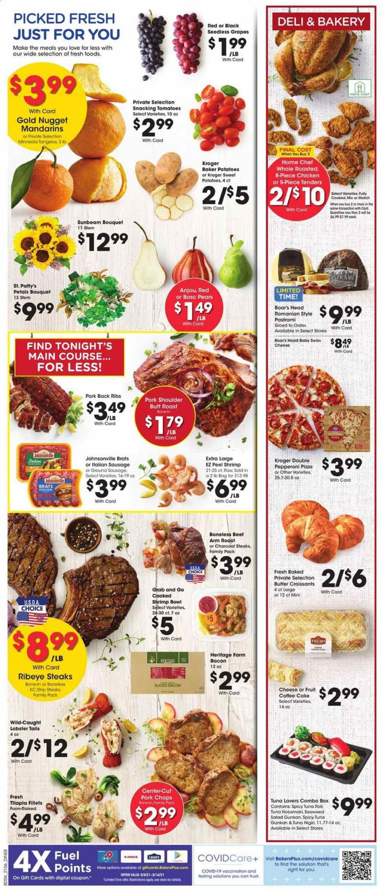 Baker's Weekly Ad Flyer March 10 to March 16