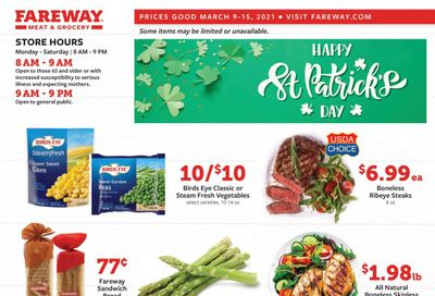 Fareway (IA, IL, MN, MO, NE, SD) Weekly Ad Flyer March 9 to March 15