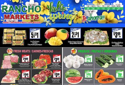 Rancho Markets Weekly Ad Flyer March 9 to March 15