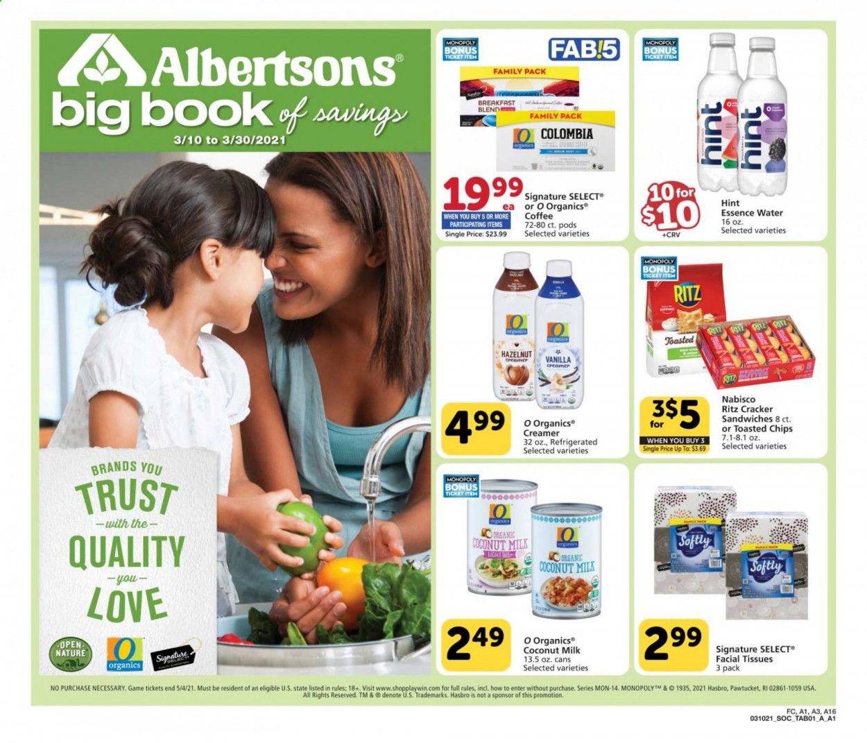 Albertsons Weekly Ad Flyer March 10 to March 30