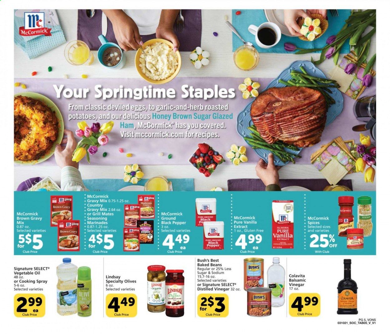 Vons (CA, NV) Weekly Ad Flyer March 10 to March 30